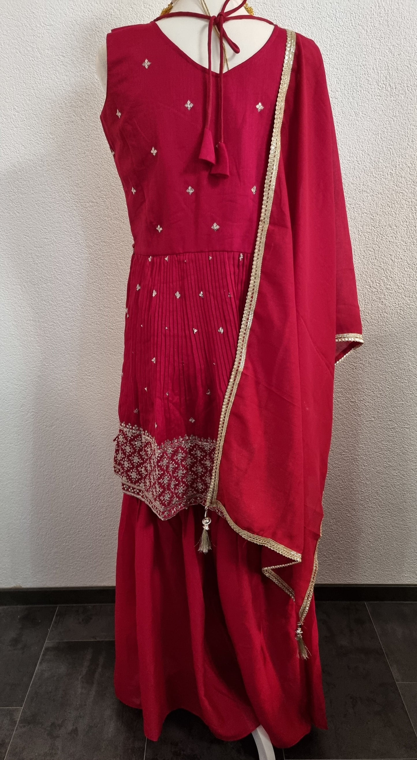 Sharara Suit Diamond Silver Edition