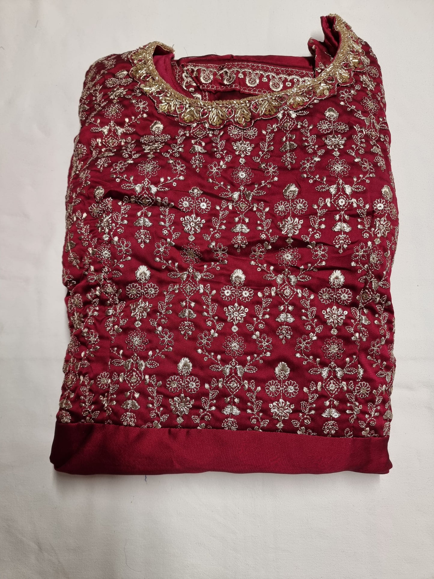 Salwar Floral Silver Edition