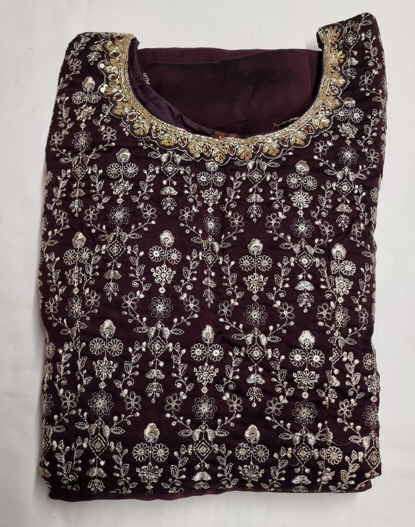 Salwar Floral Silver Edition