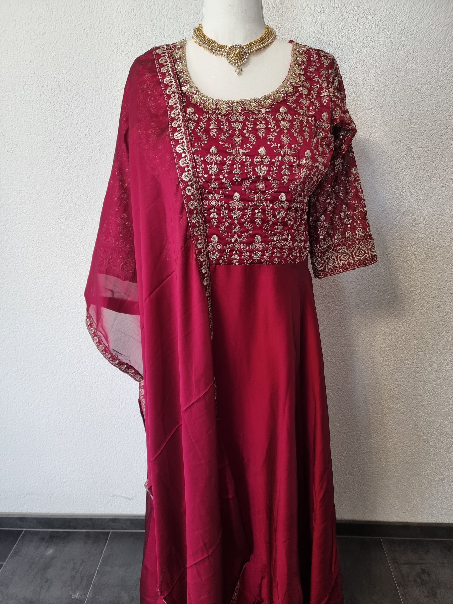 Salwar Floral Silver Edition