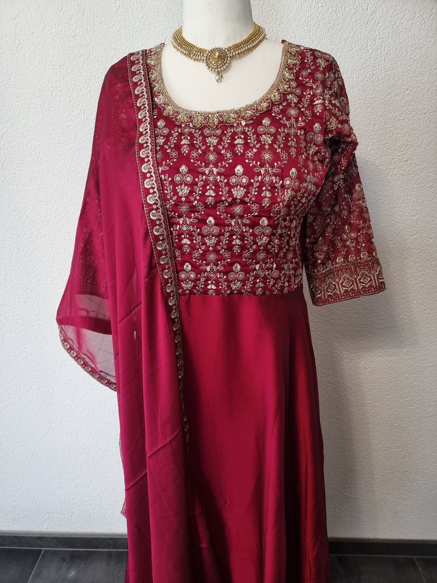 Salwar Floral Silver Edition