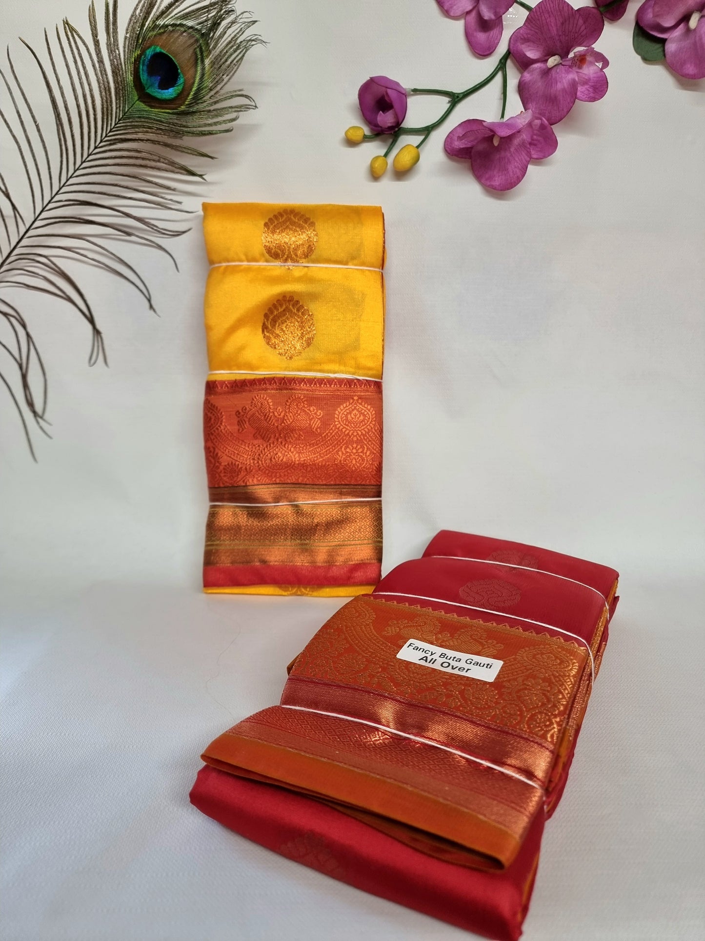 Fancy Buta Gauti Sarees Light