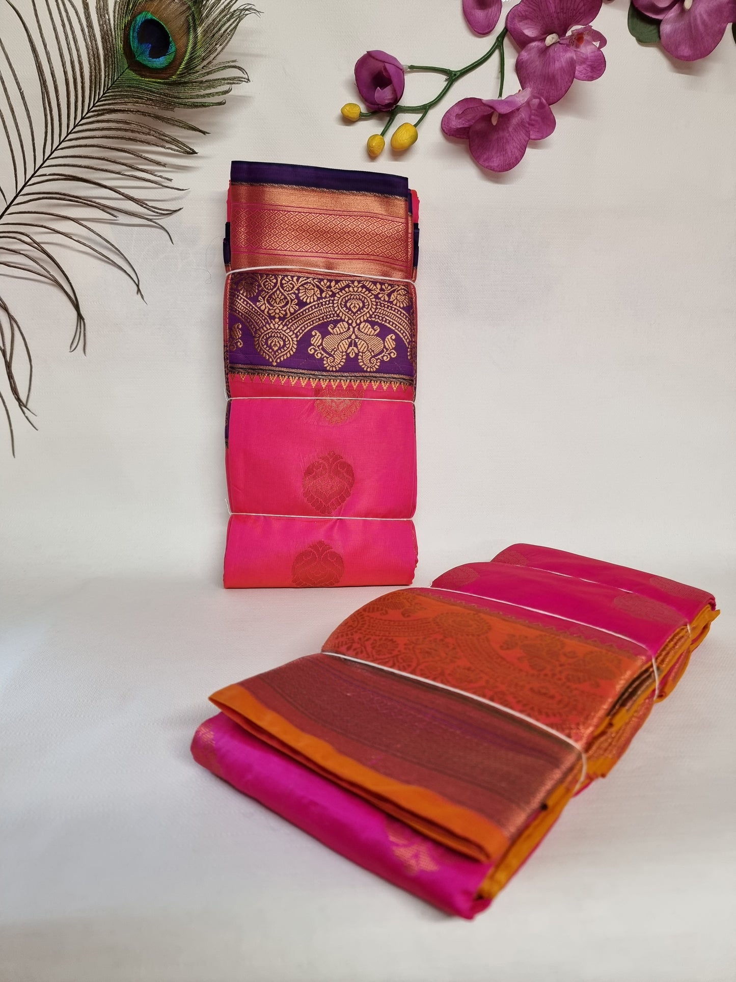 Fancy Buta Gauti Sarees Light