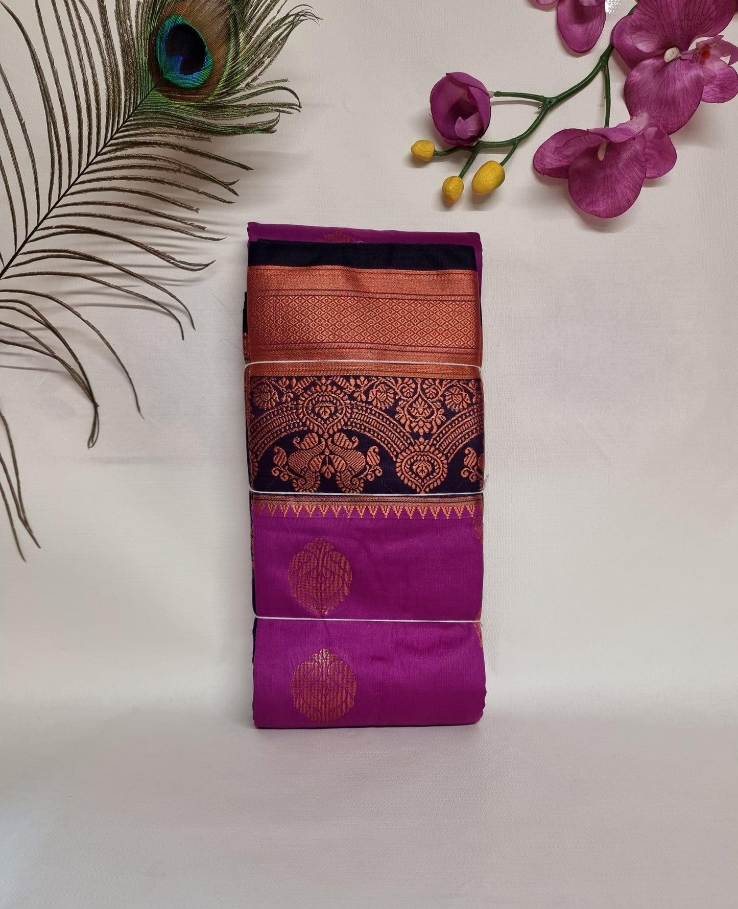 Fancy Buta Gauti Sarees Dark