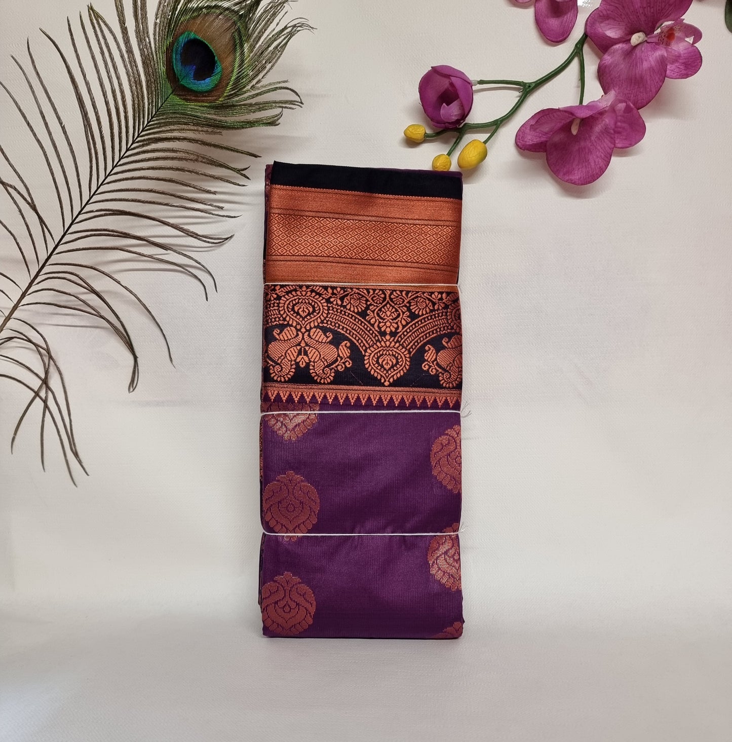 Fancy Buta Gauti Sarees Dark