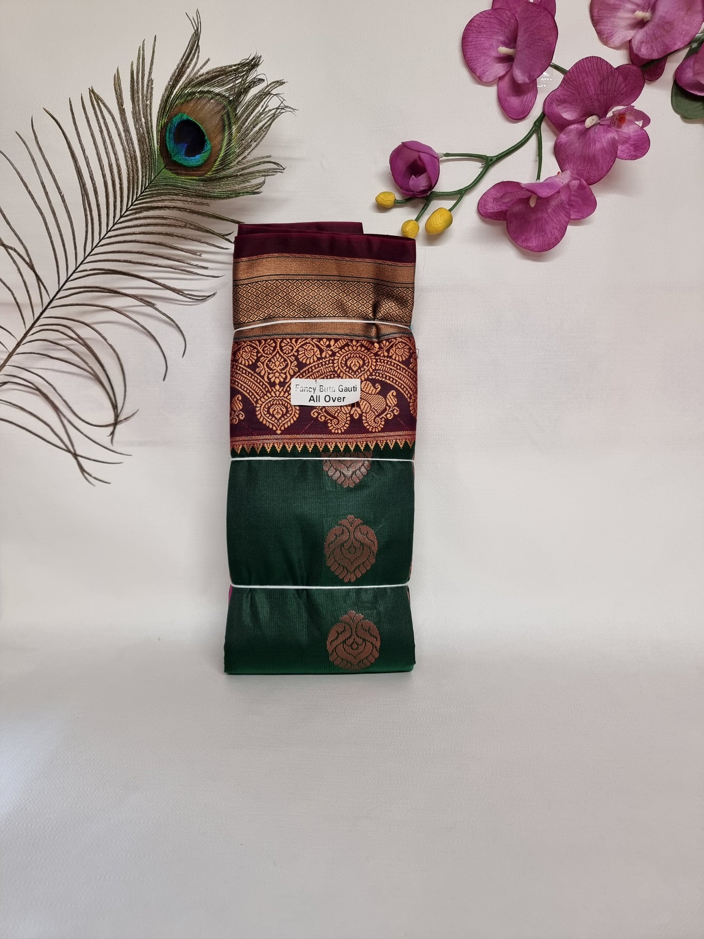 Fancy Buta Gauti Sarees Dark