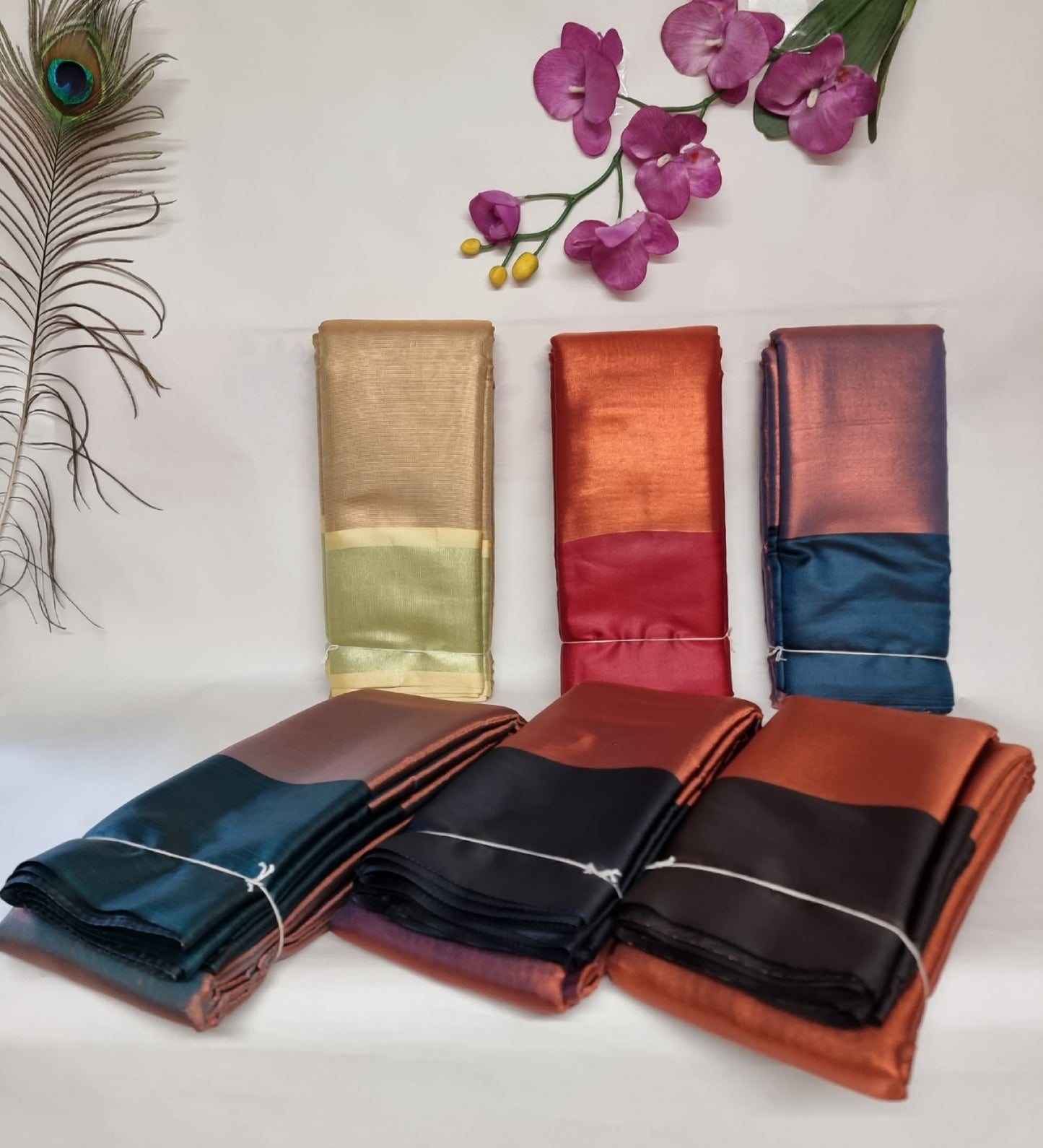 Soft Tissue Sarees