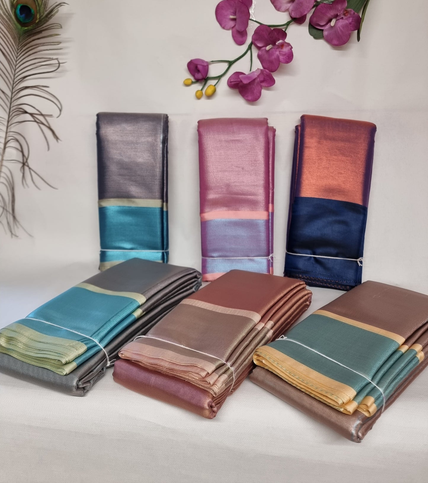 Soft Tissue Sarees