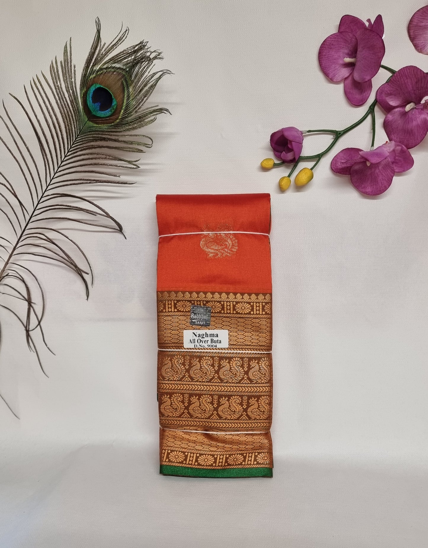 Naghma Silk Sarees Peacock