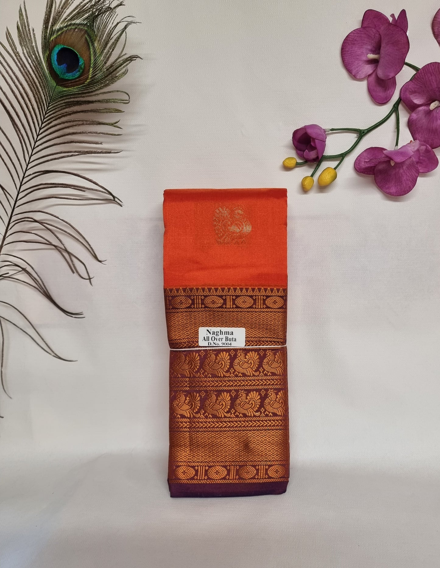 Naghma Silk Sarees Peacock