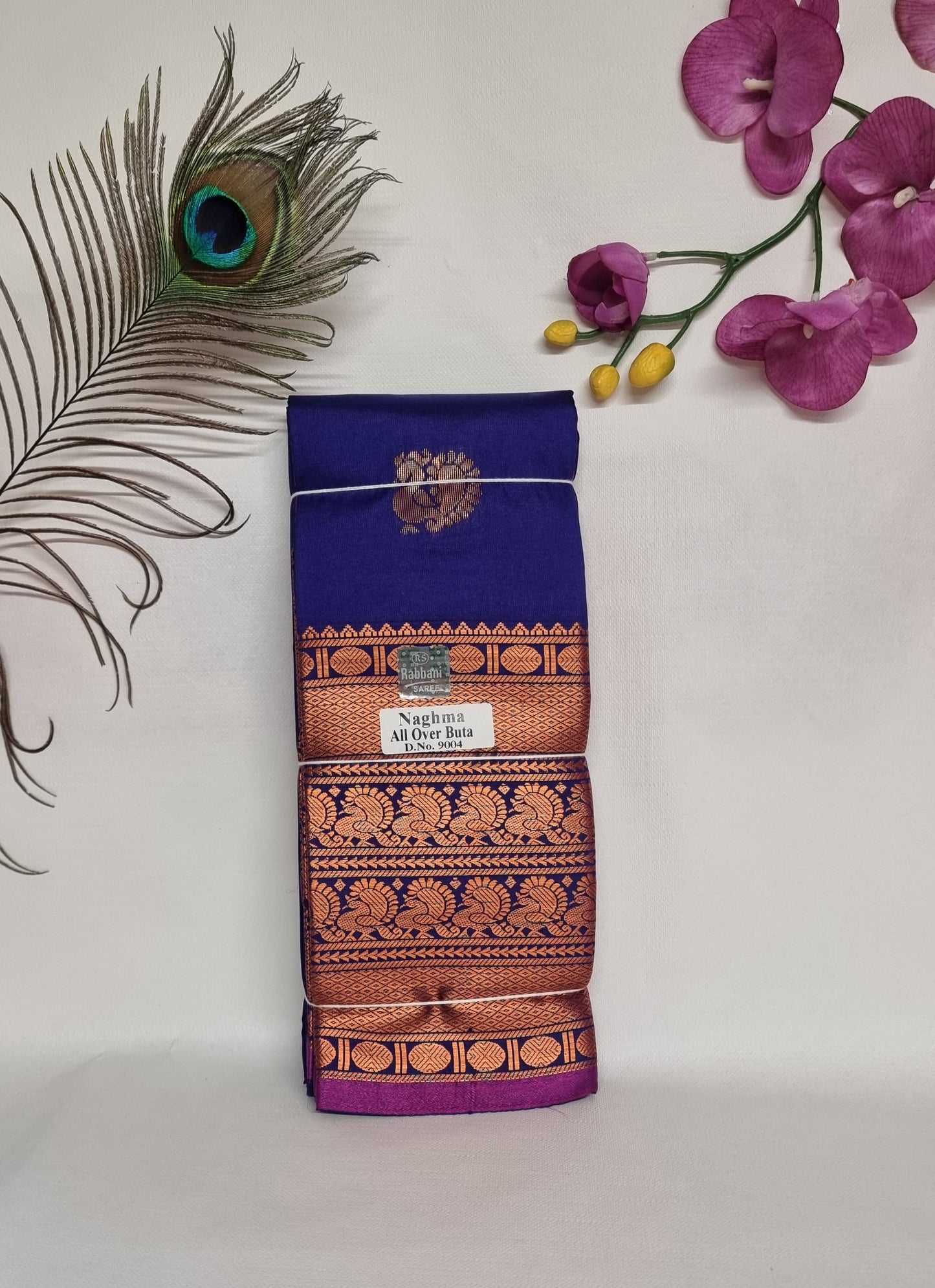 Naghma Silk Sarees Peacock