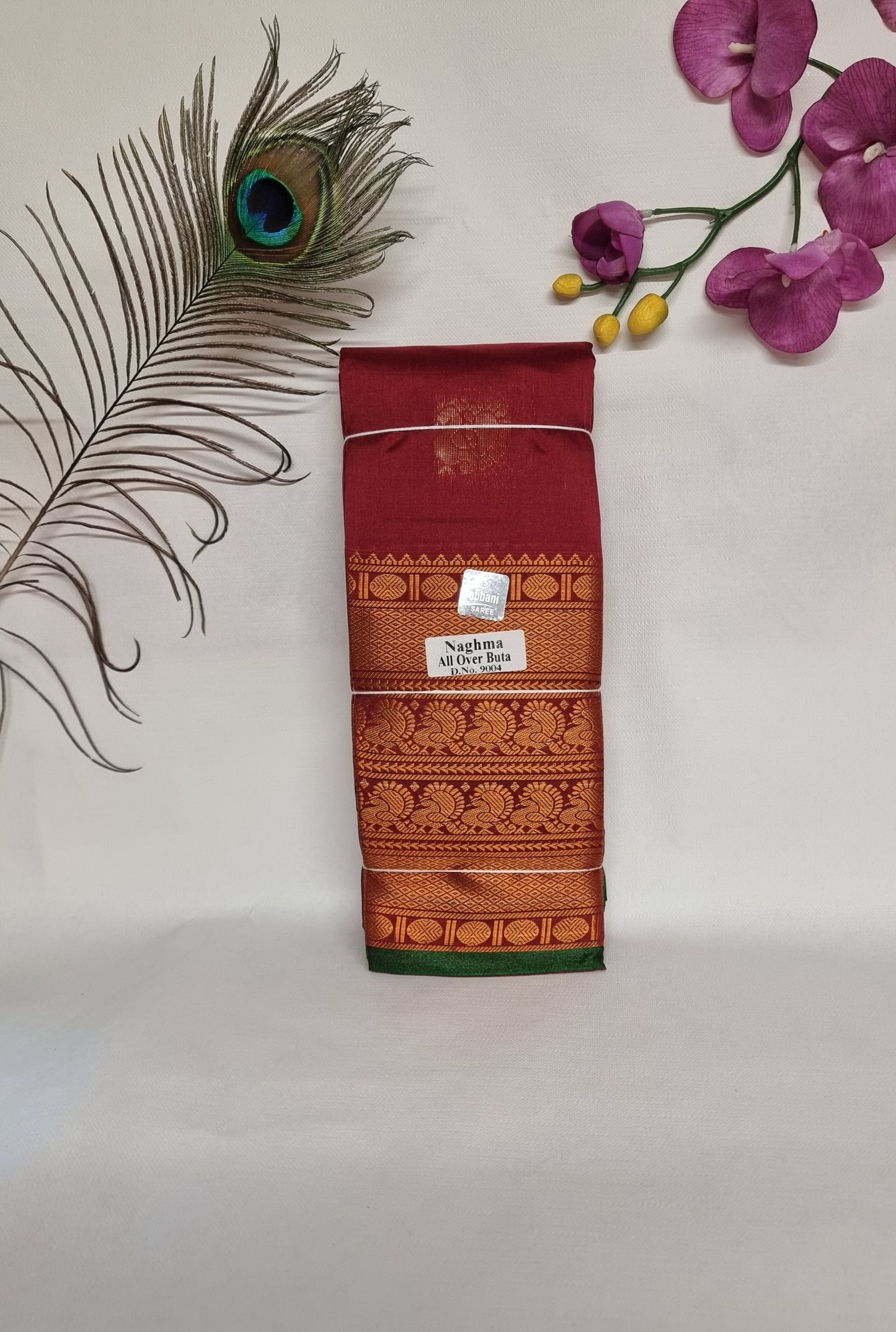 Naghma Silk Sarees Peacock