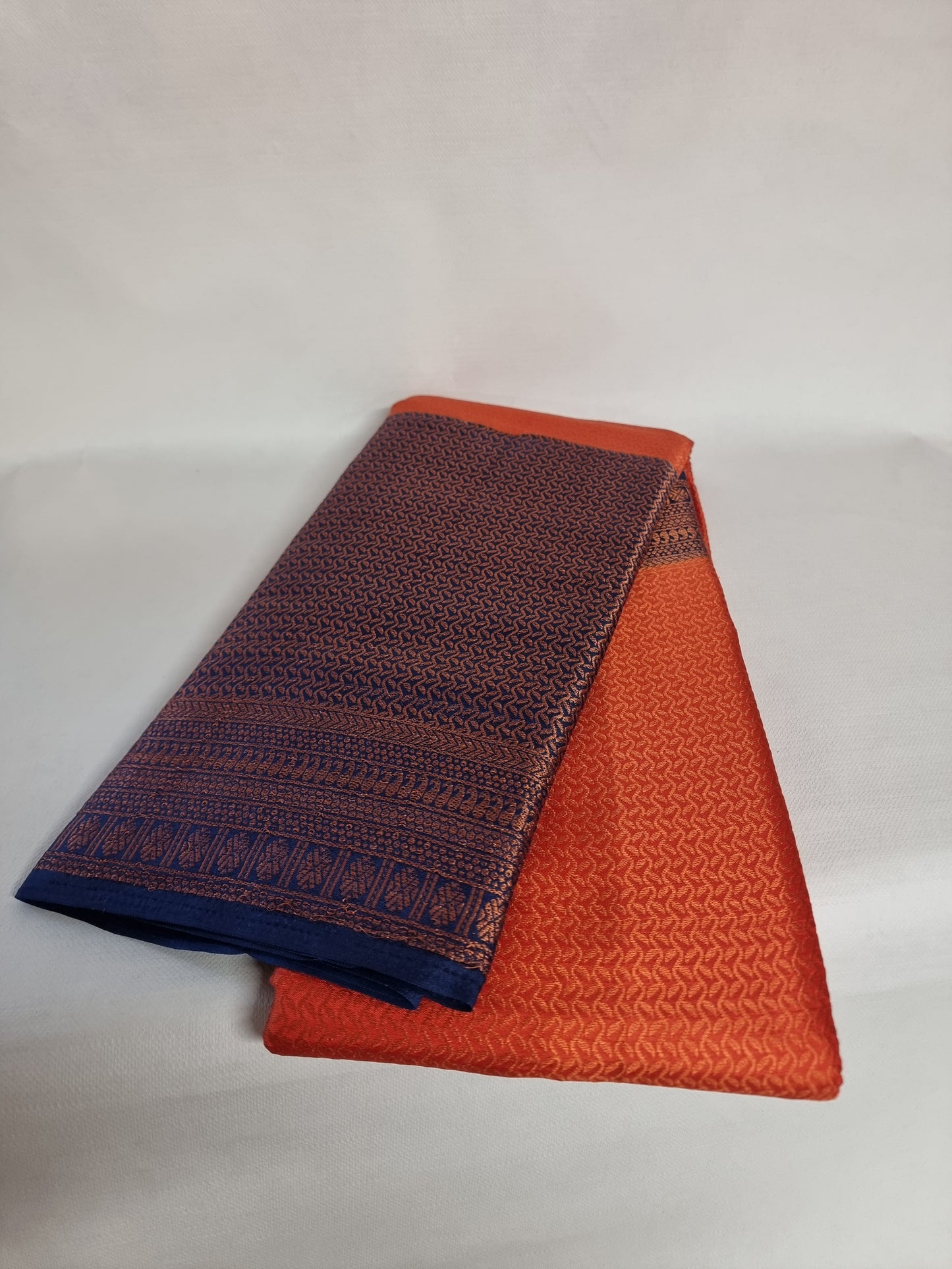 Soft Silk Sarees with Copper Work