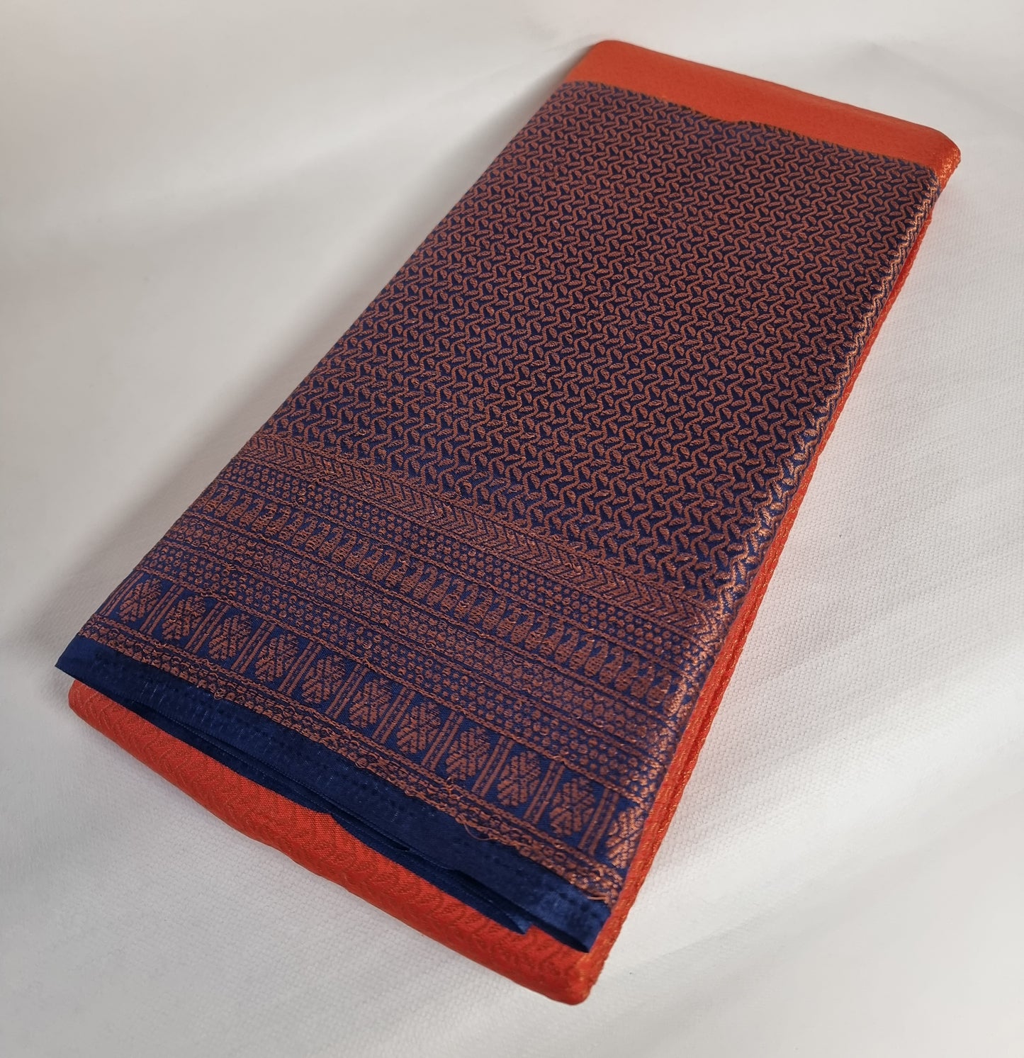 Soft Silk Sarees with Copper Work