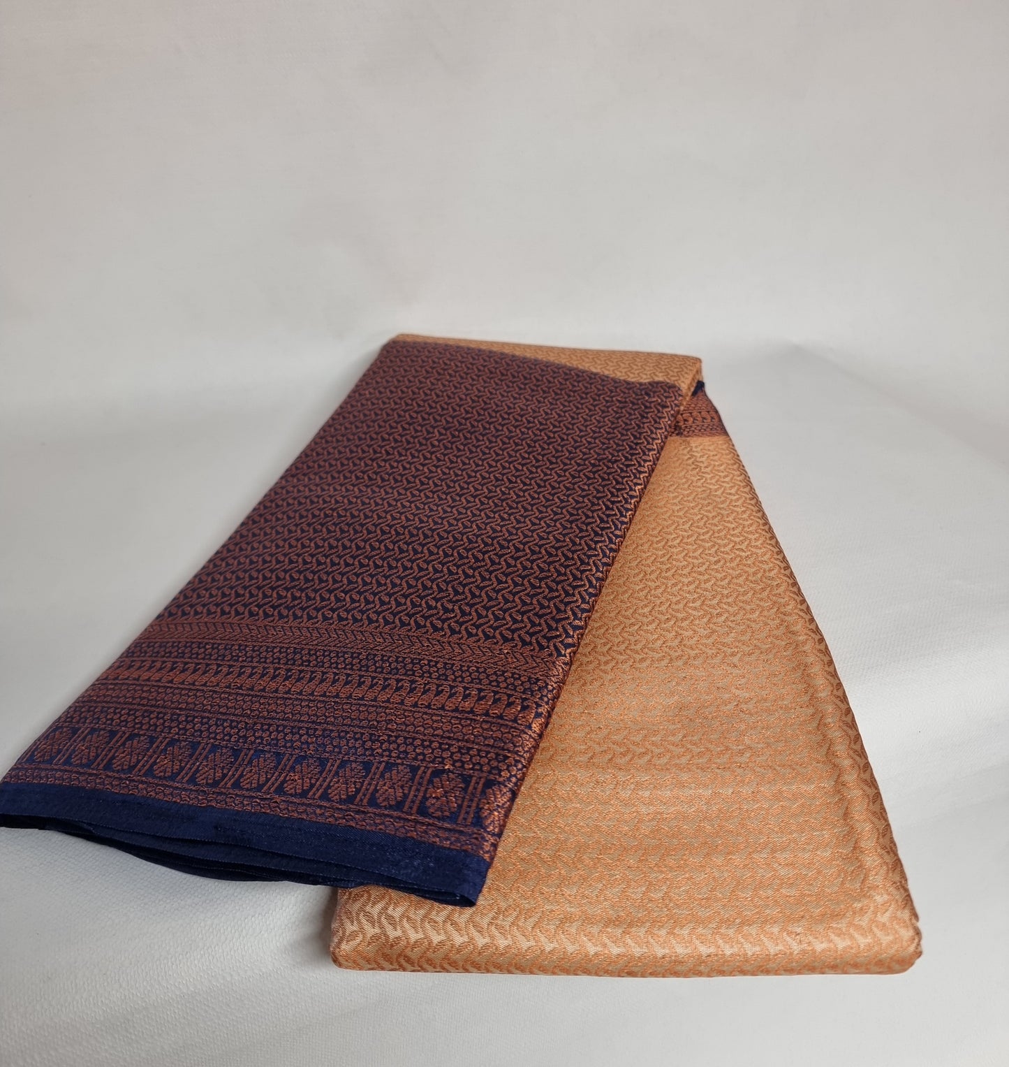 Soft Silk Sarees with Copper Work