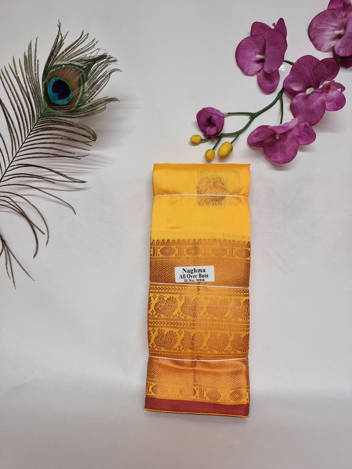 Naghma Silk Sarees Peacock