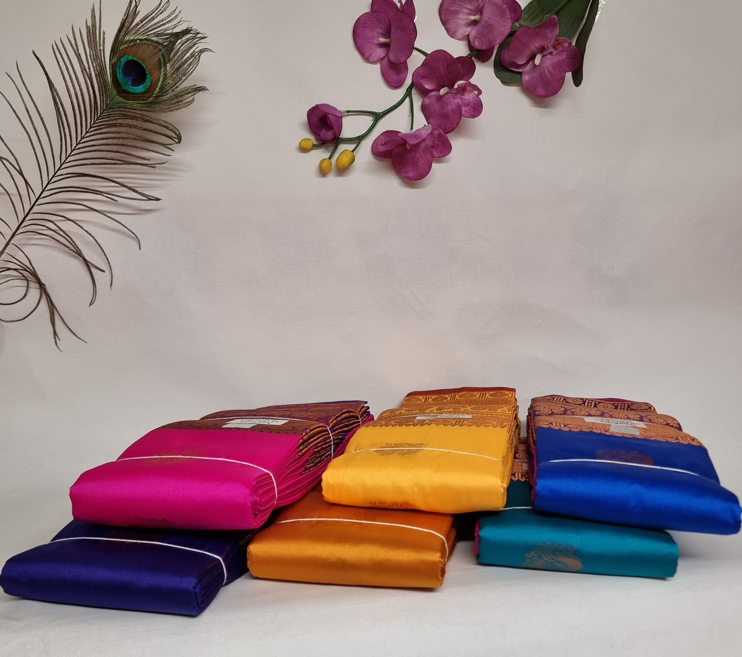 Naghma Silk Sarees Peacock