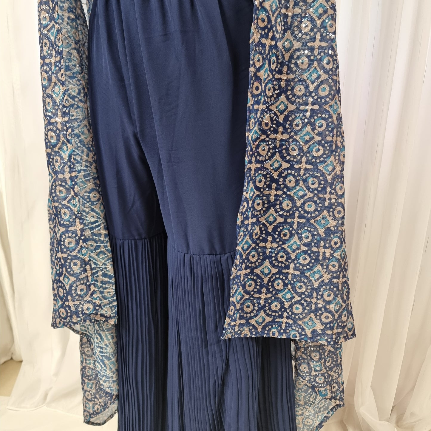 Palazzo Outfit sparkle Glow