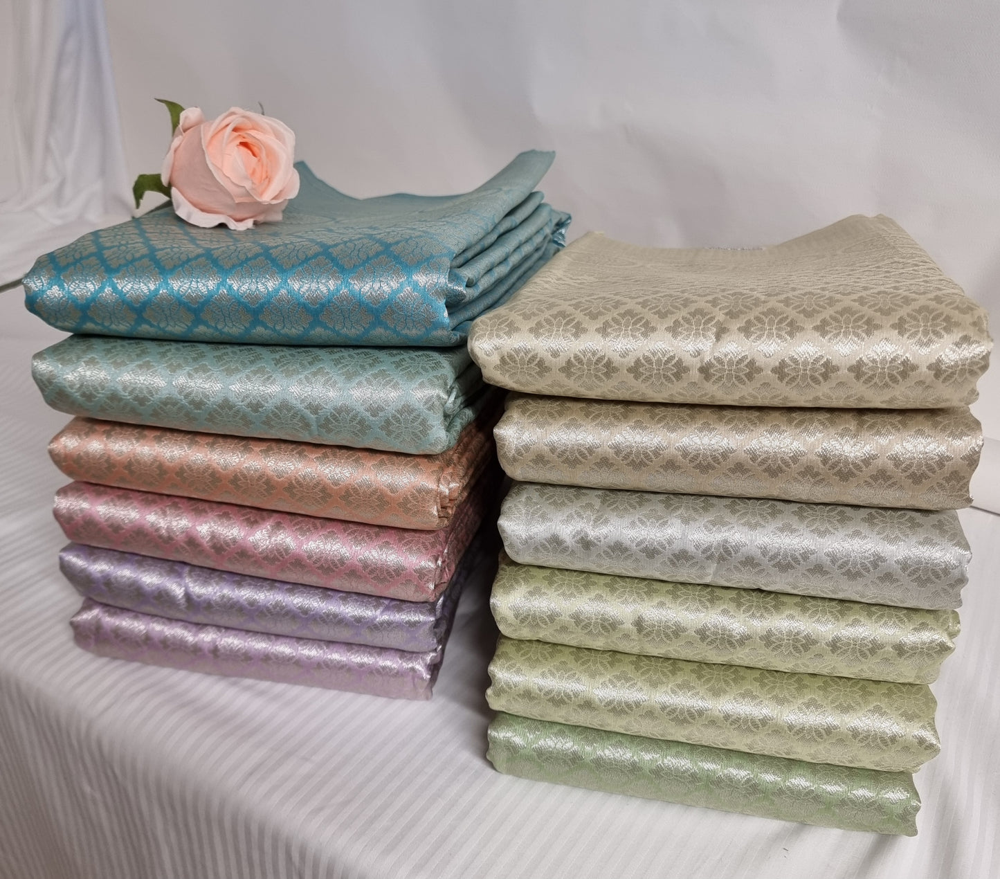 Pastel color Sarees