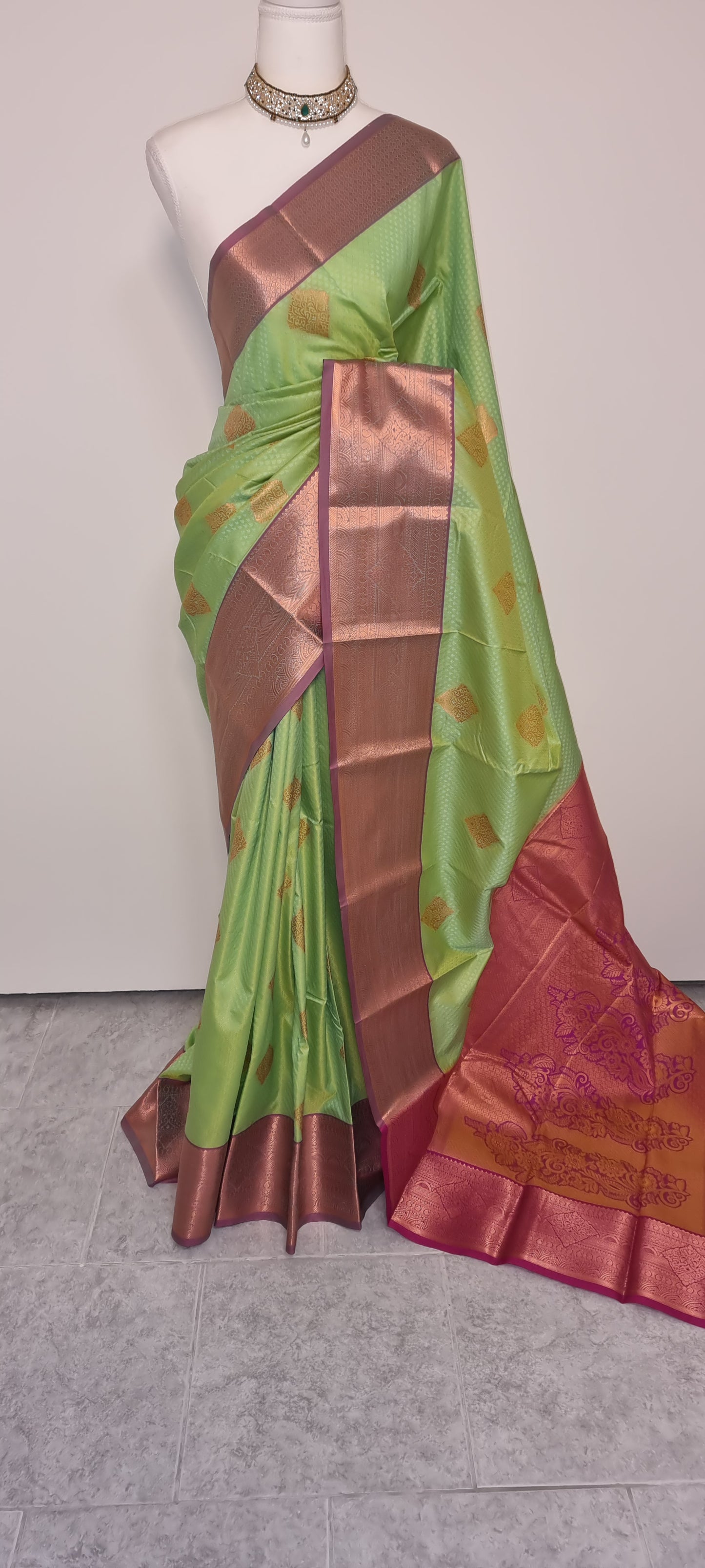 Verdant Grace Saree