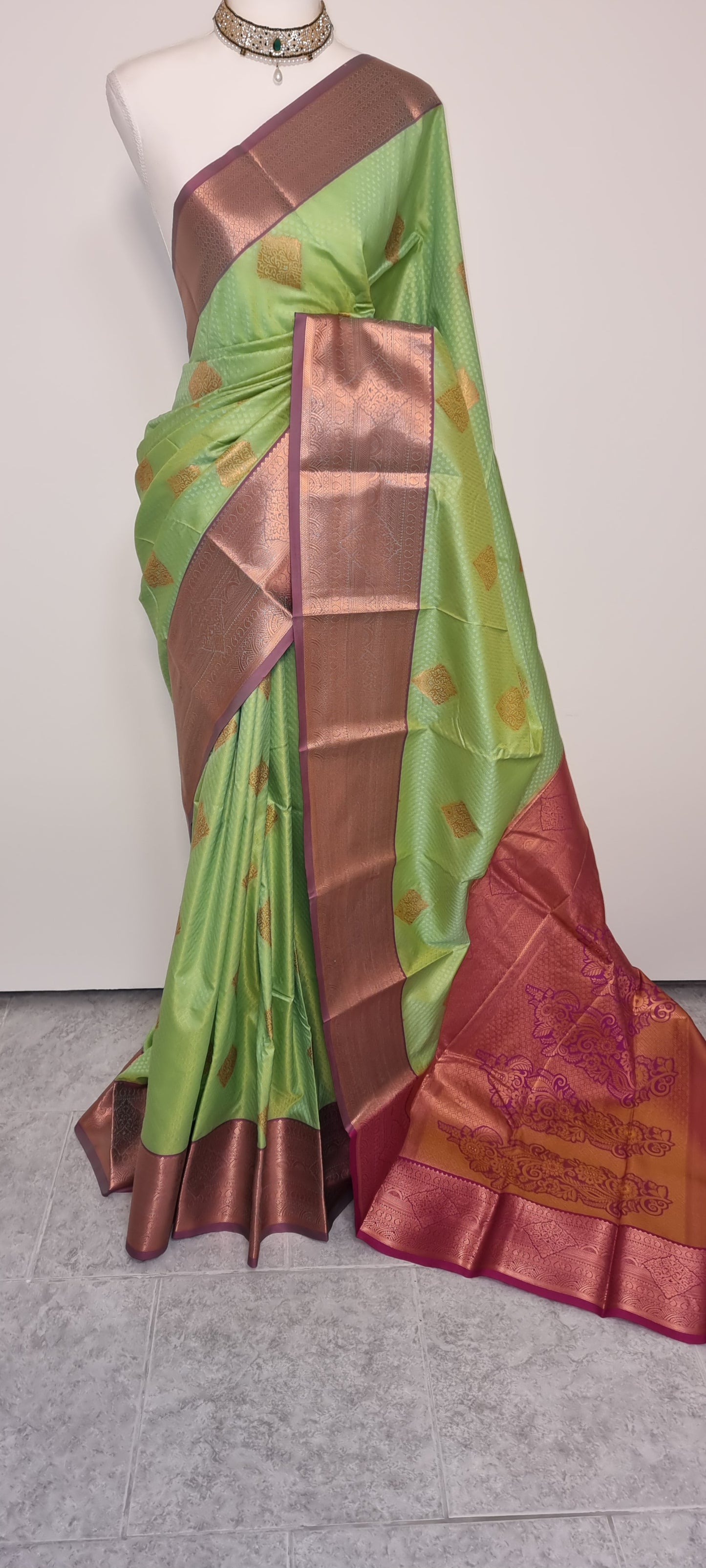 Verdant Grace Saree