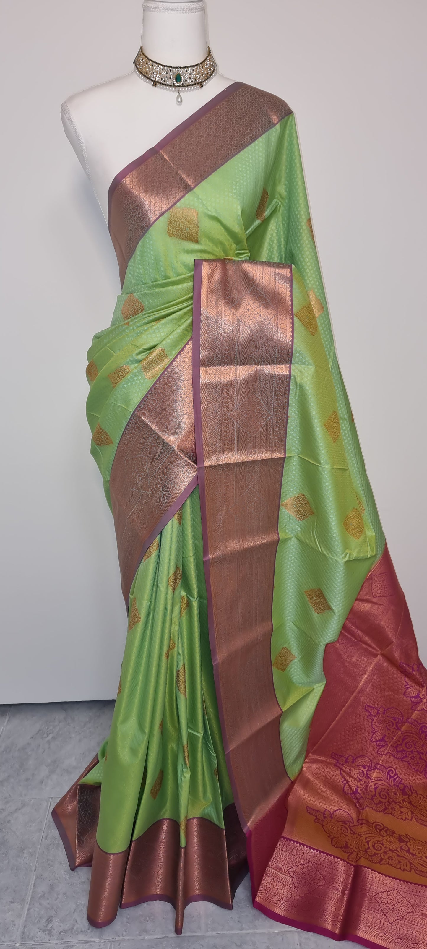 Verdant Grace Saree