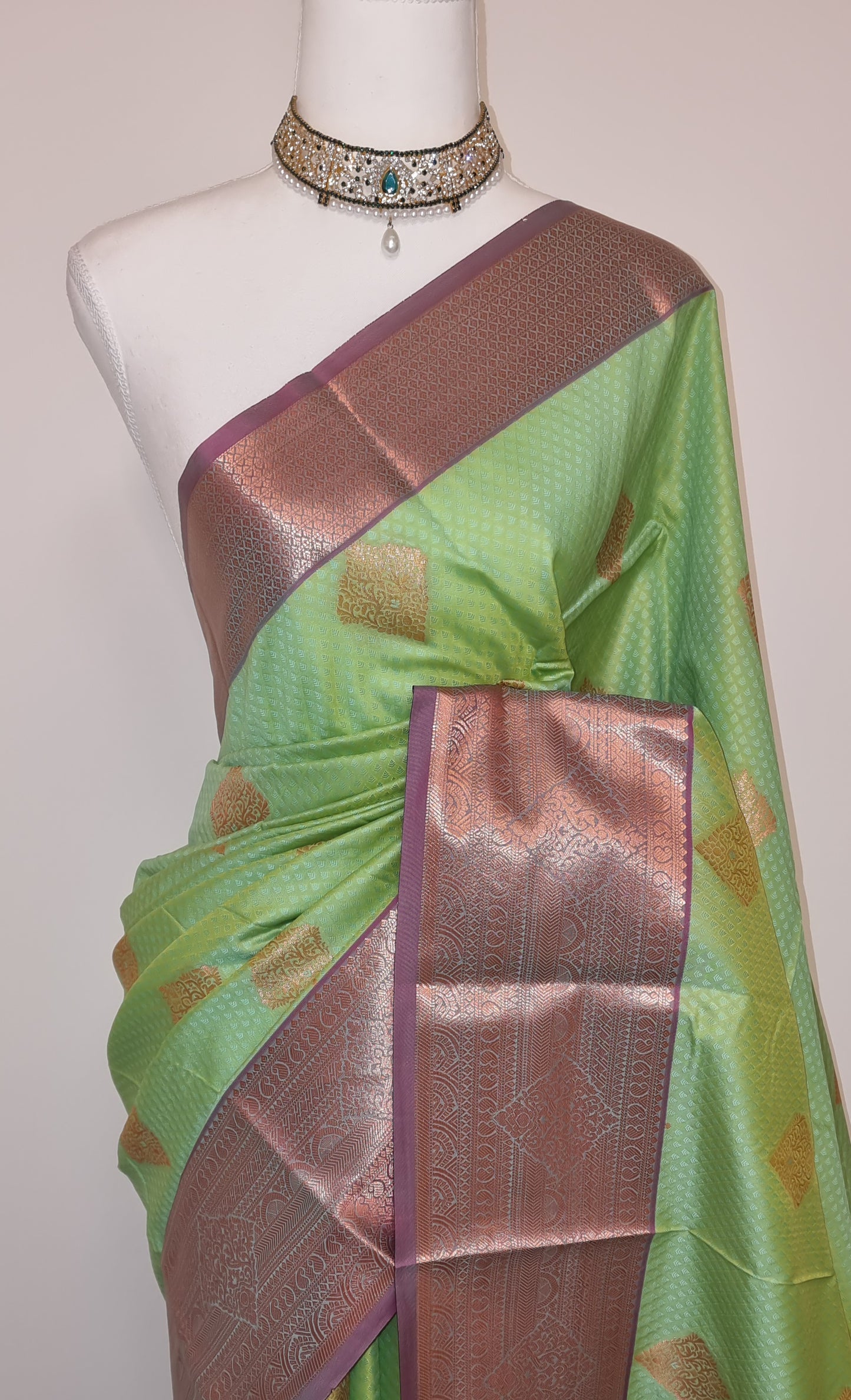 Verdant Grace Saree