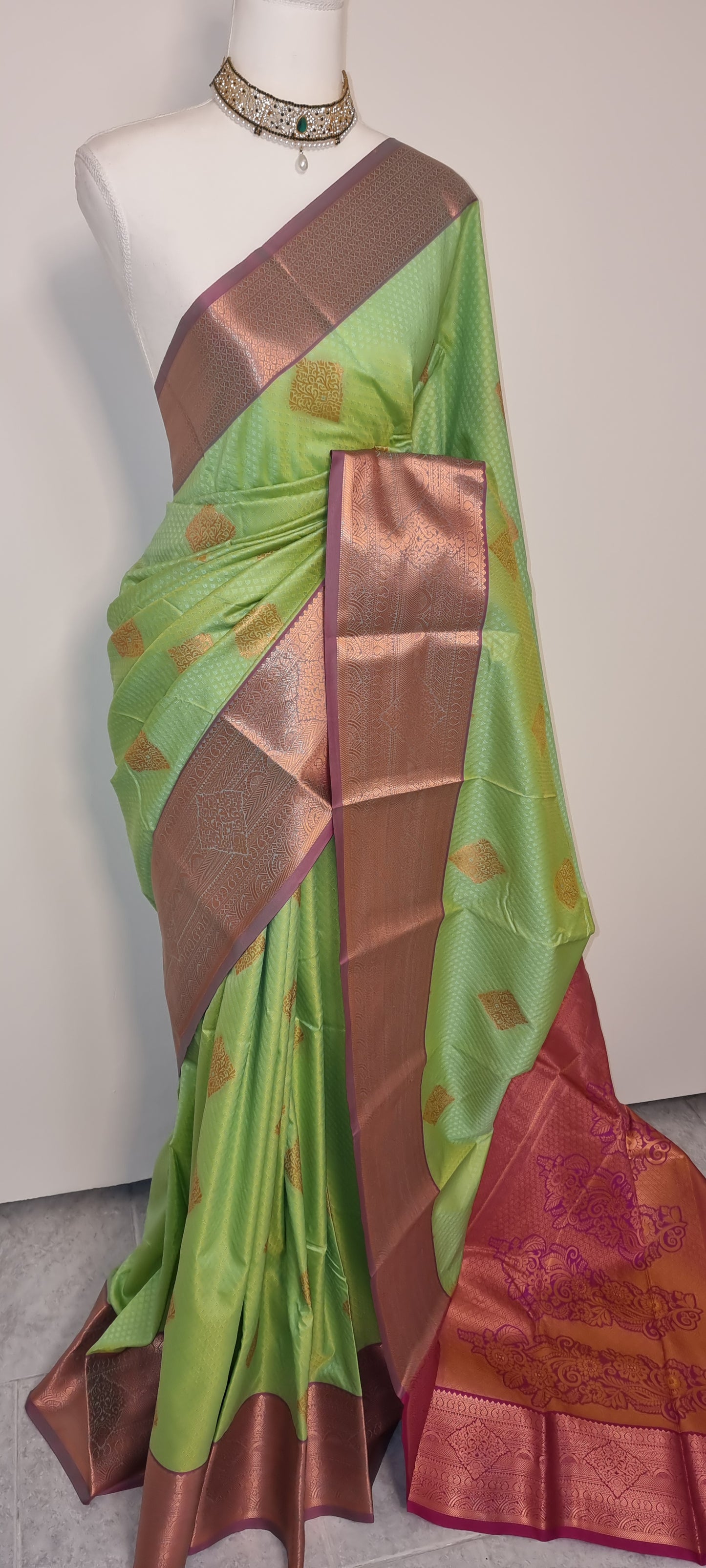 Verdant Grace Saree