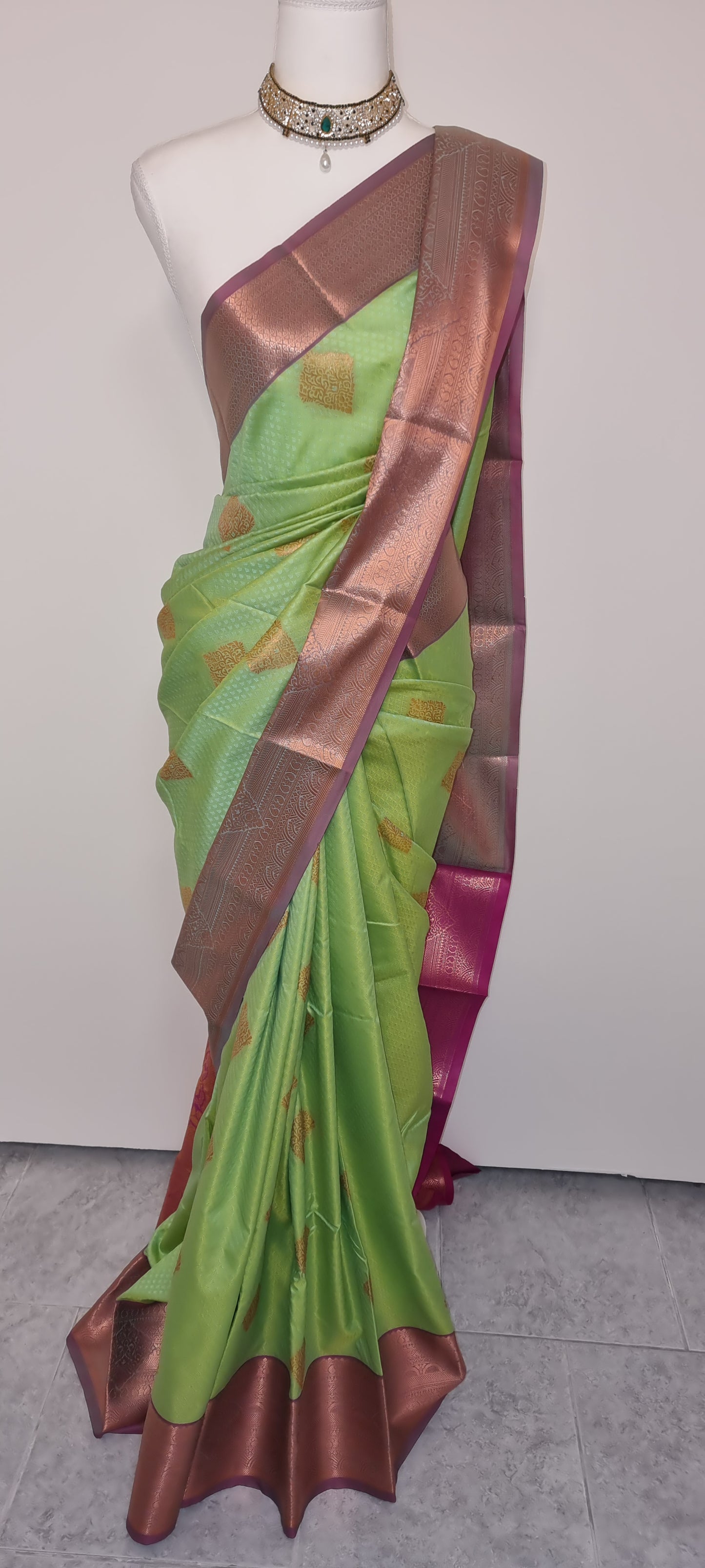 Verdant Grace Saree