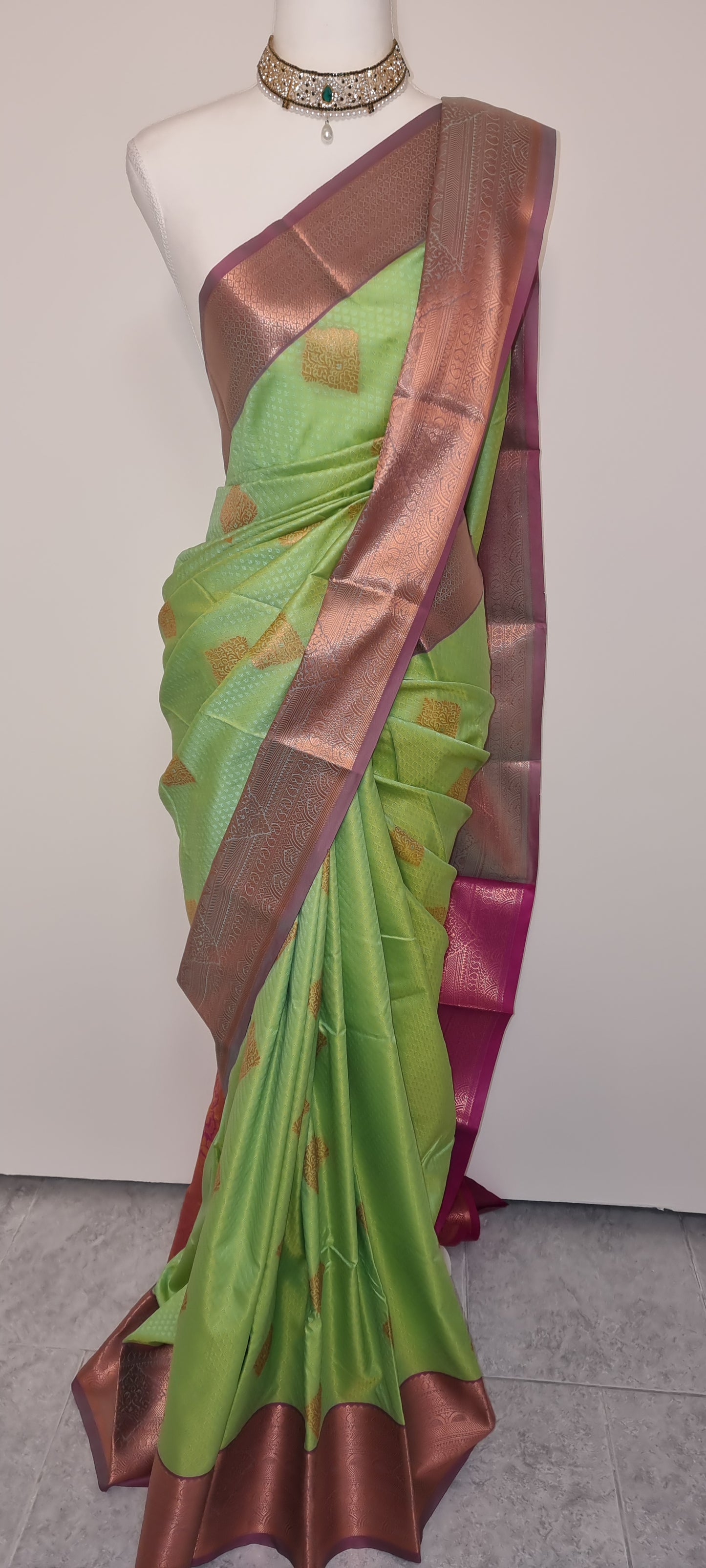 Verdant Grace Saree