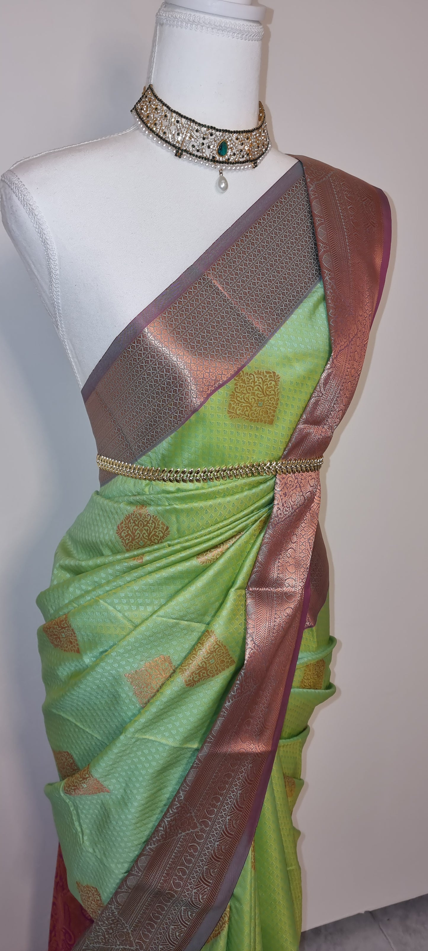 Verdant Grace Saree