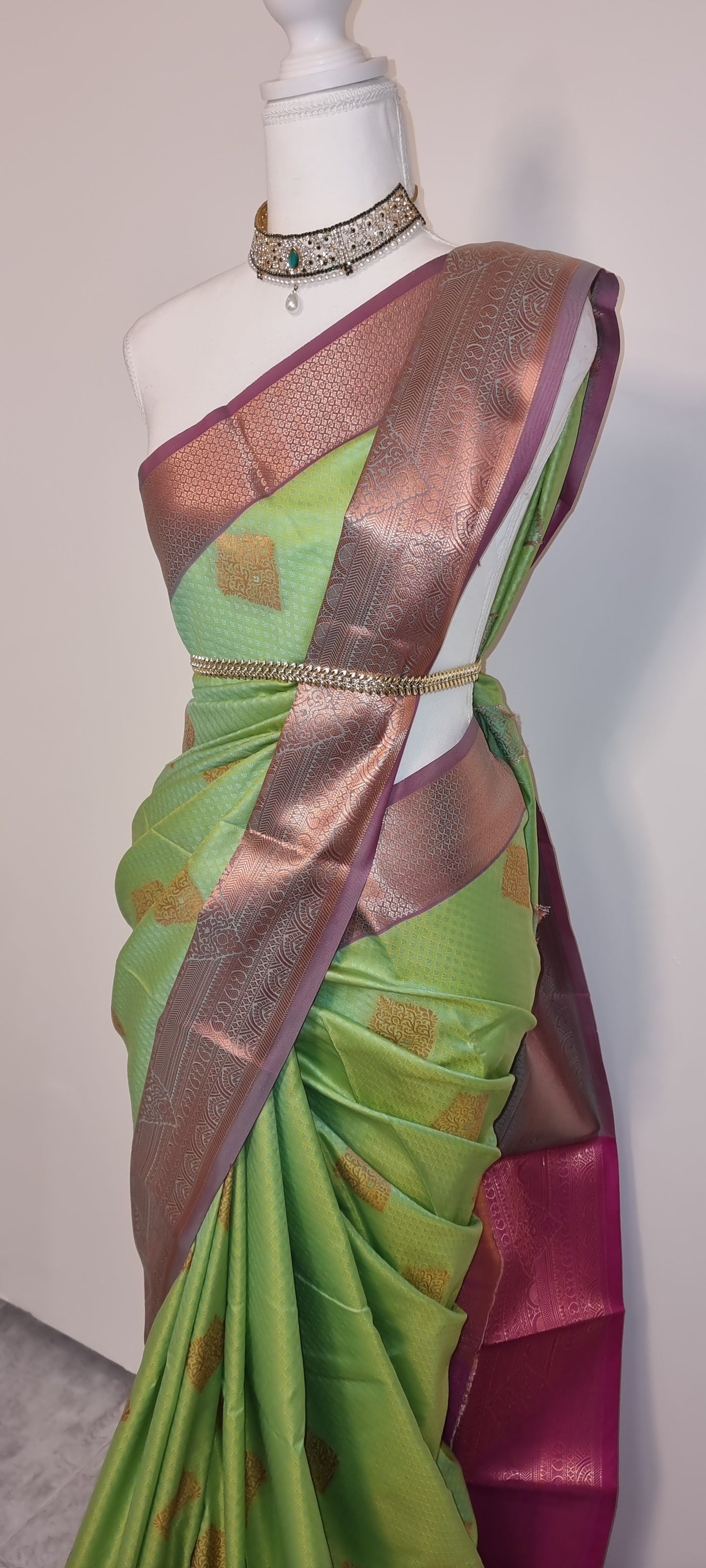 Verdant Grace Saree