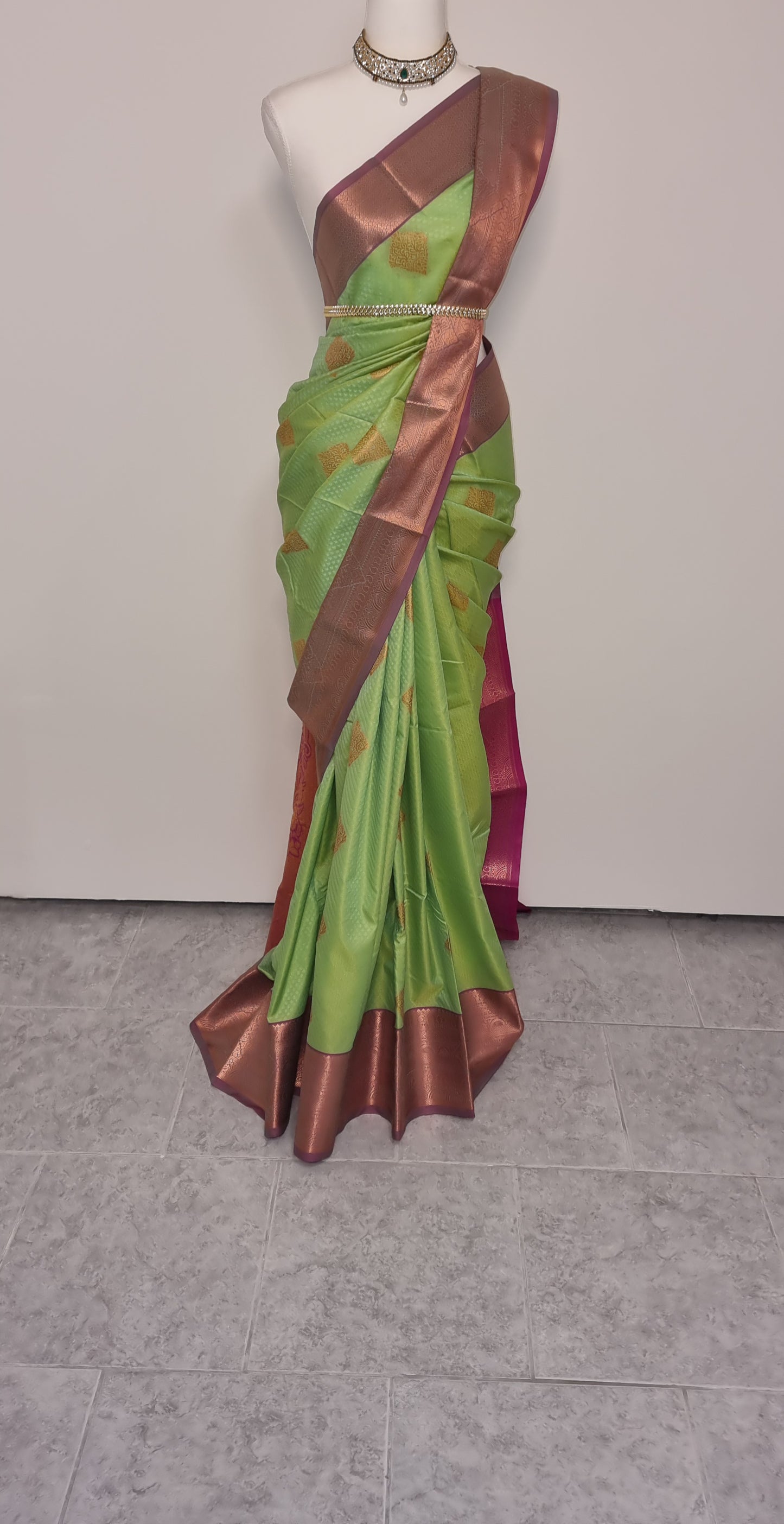 Verdant Grace Saree