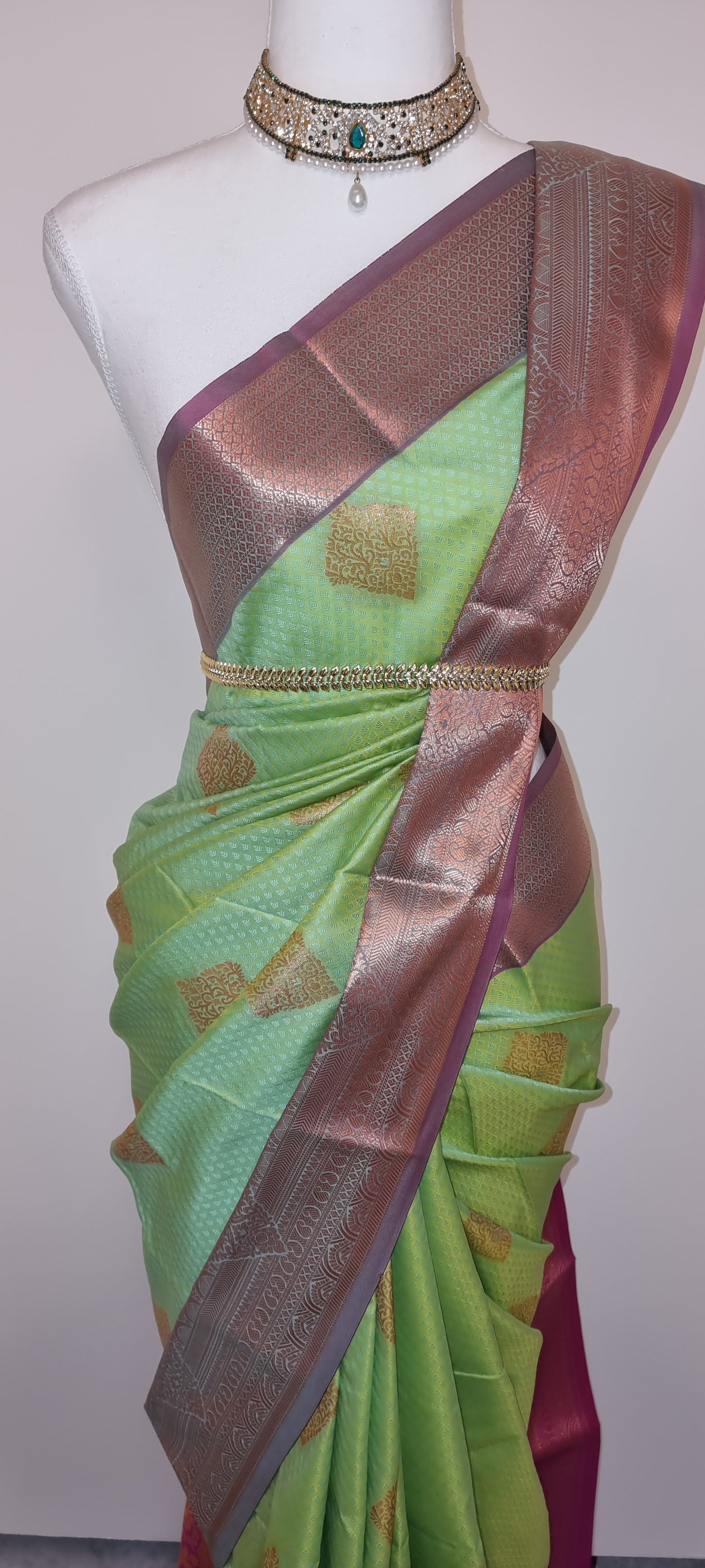 Verdant Grace Saree