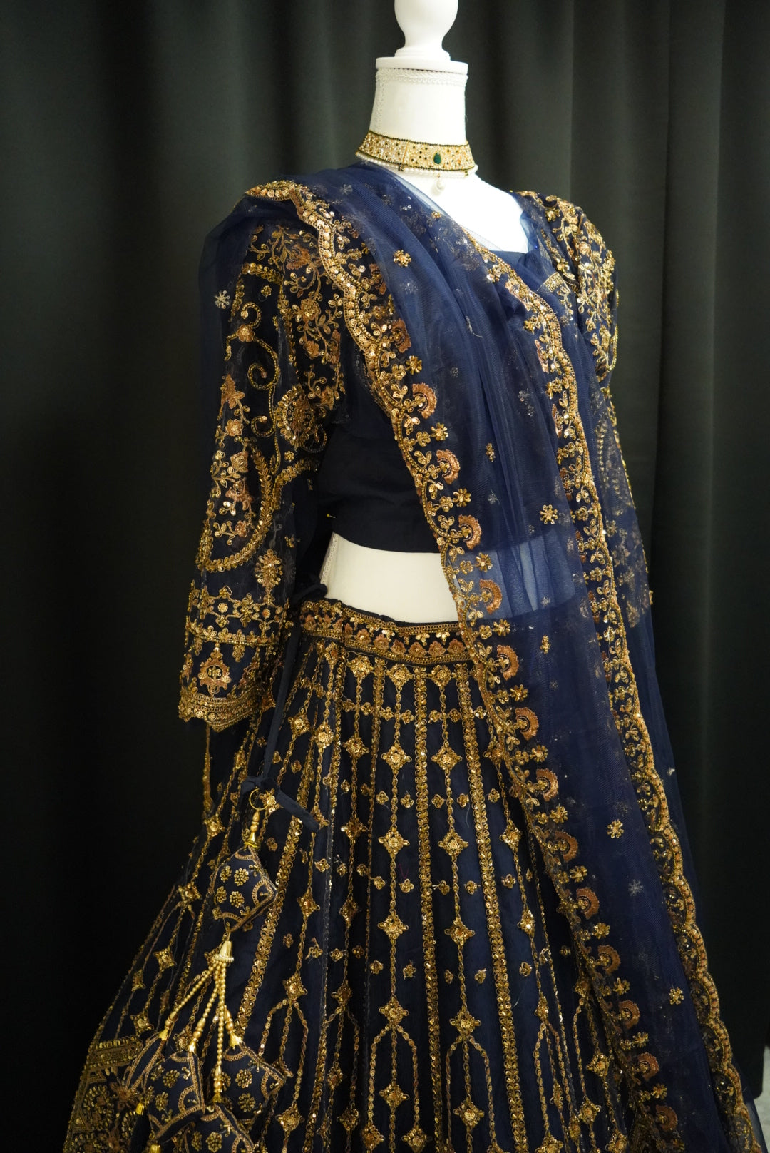 Aazhi lehenga │ RUKKUMANI ORIGINALS