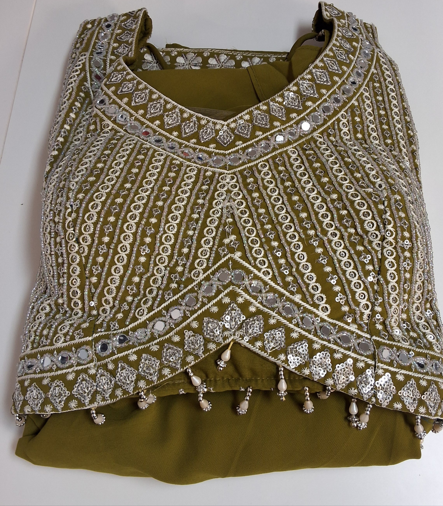 Palazzo Outfit Shiny