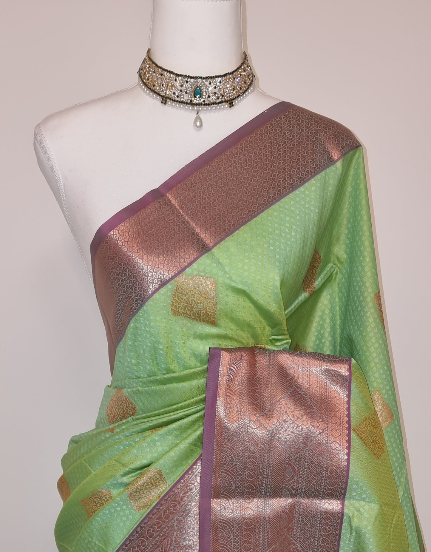 Verdant Grace Saree