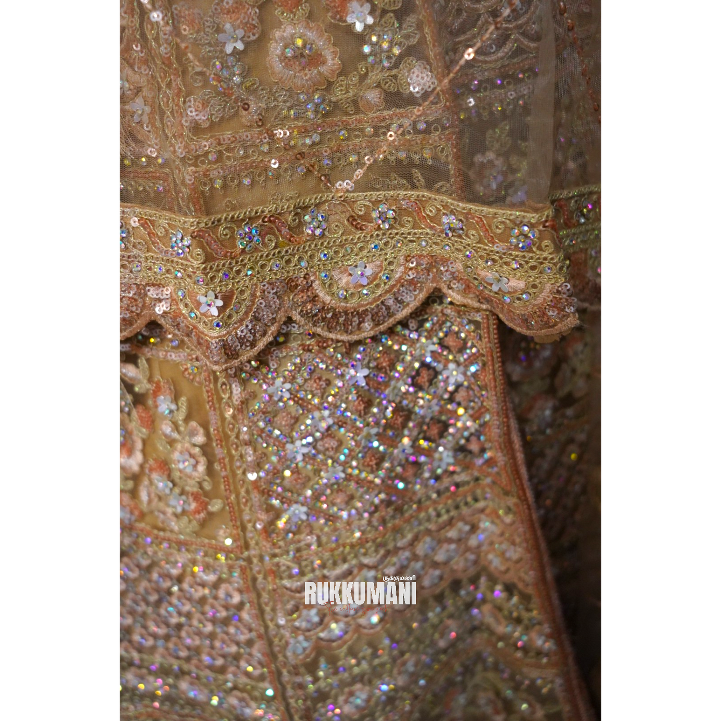 Swarnam Bridal Lehenga │ RUKKUMANI ORIGINALS