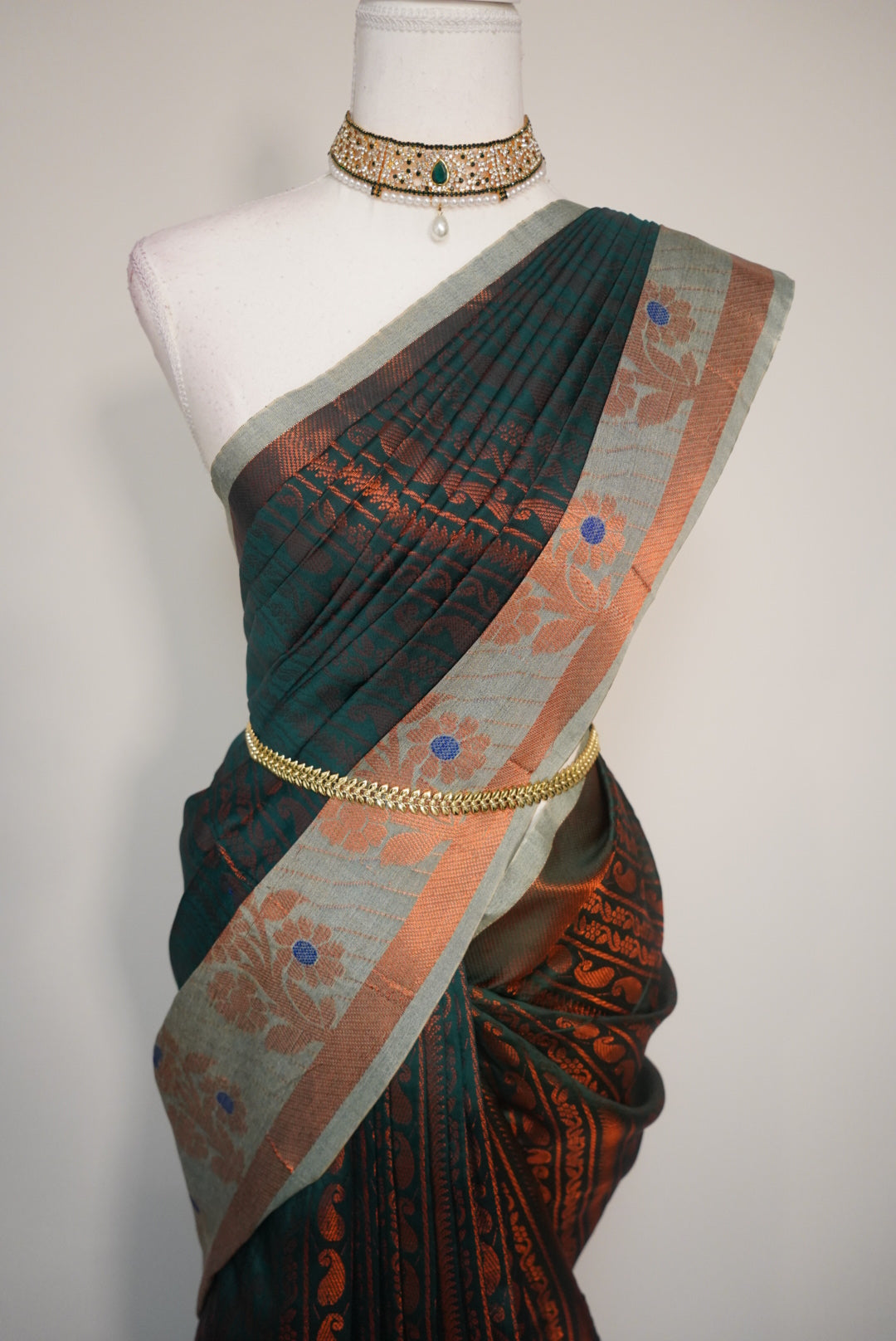 Kanchi Silk Floral Sarees