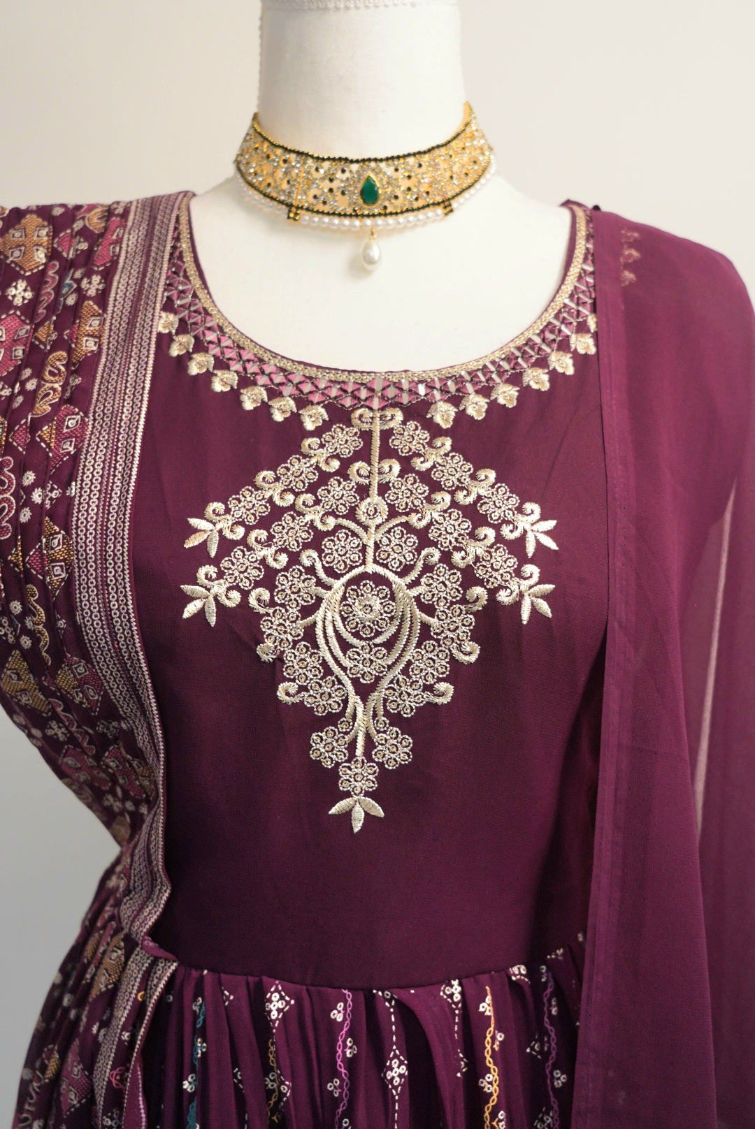 Salwar Roja LUX