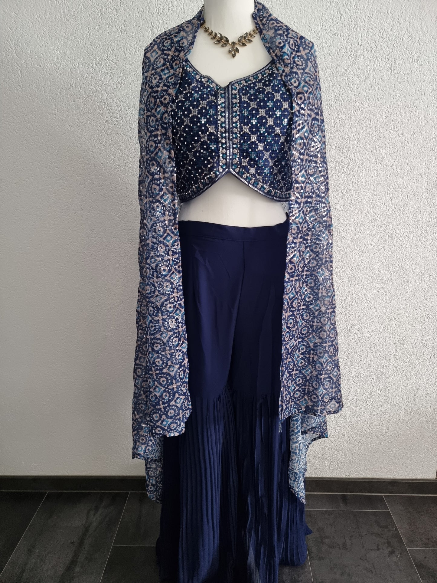 Palazzo Outfit sparkle Glow
