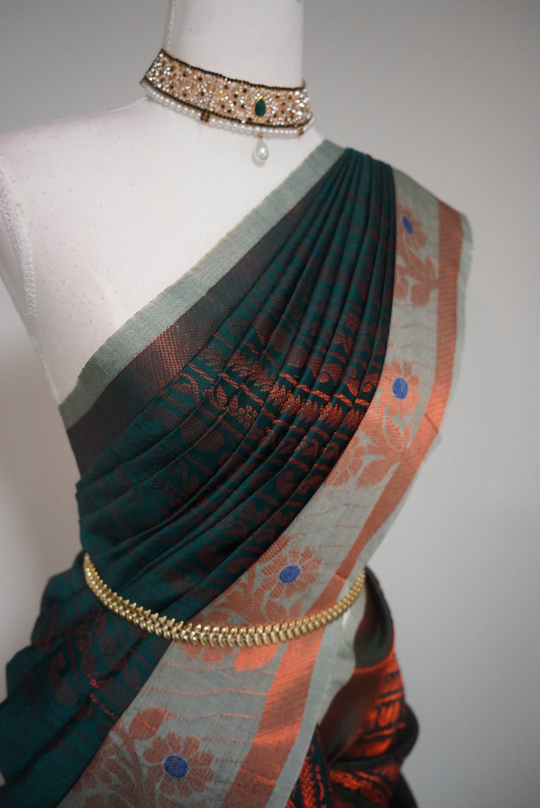 Kanchi Silk Floral Sarees