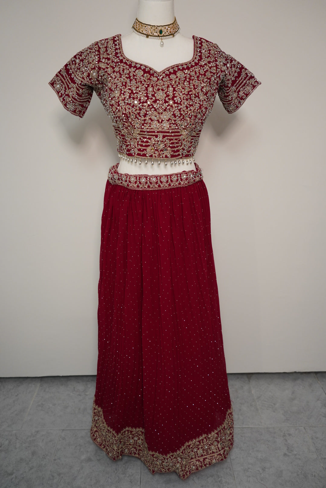 Lehenga Roja