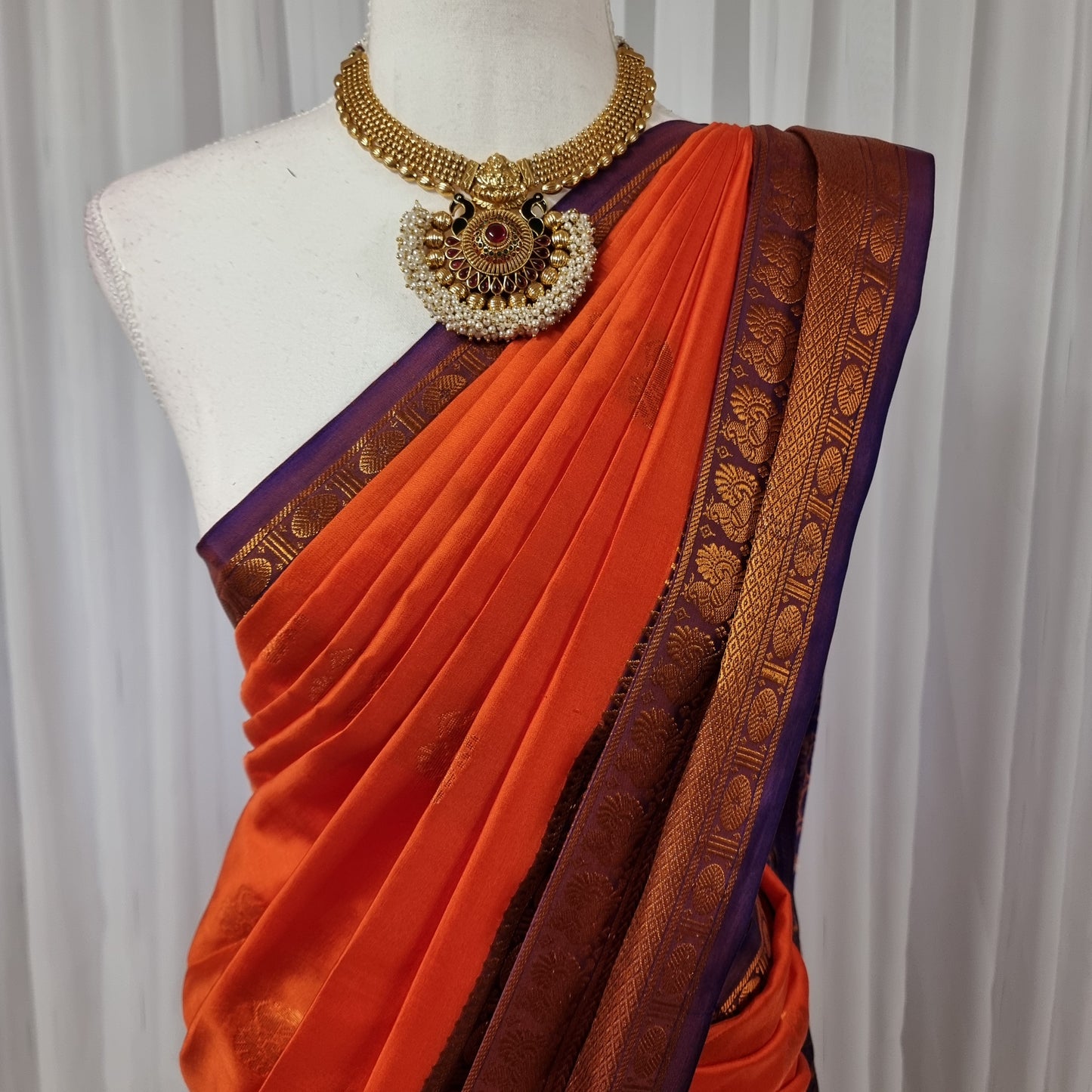 Naghma Silk Sarees Peacock