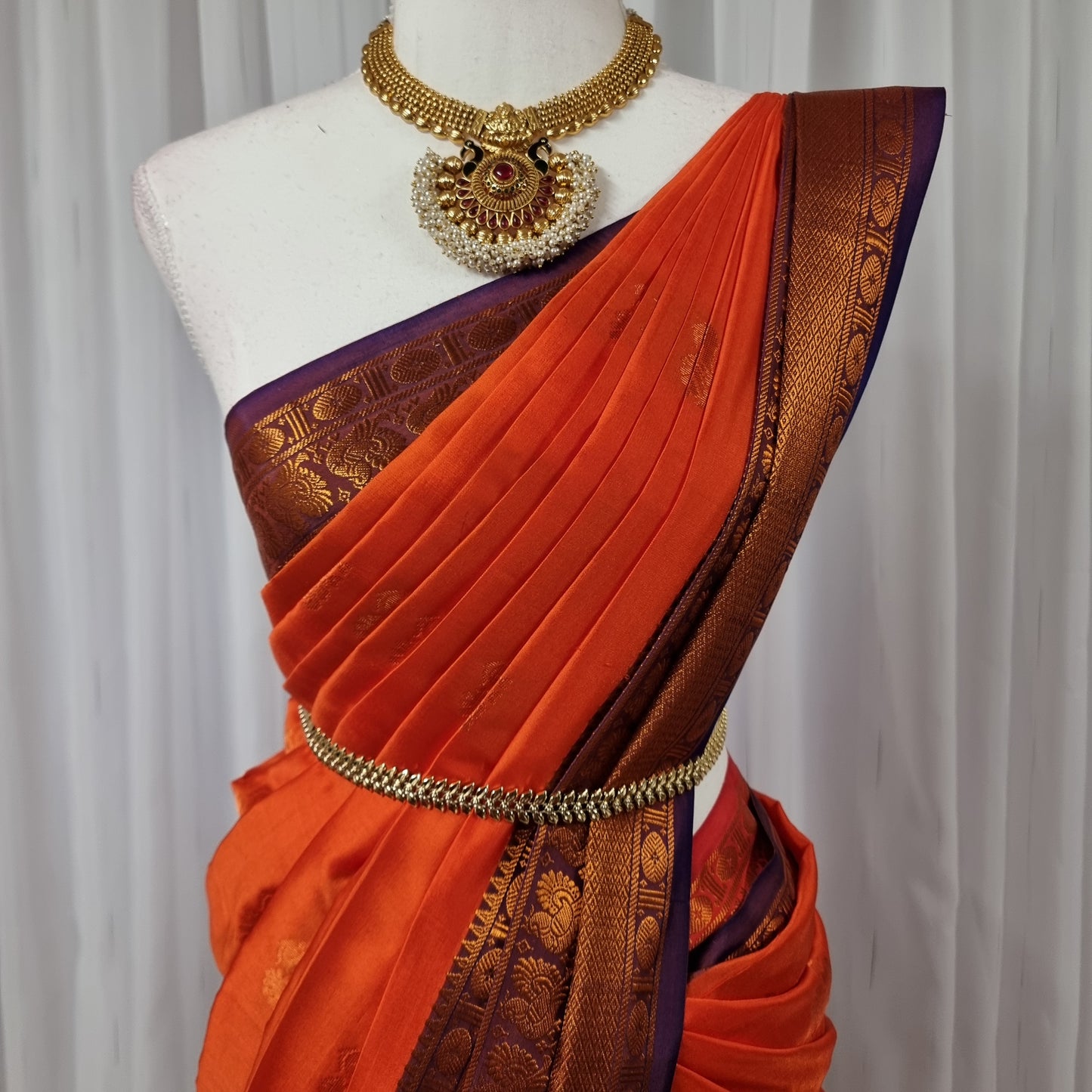 Naghma Silk Sarees Peacock