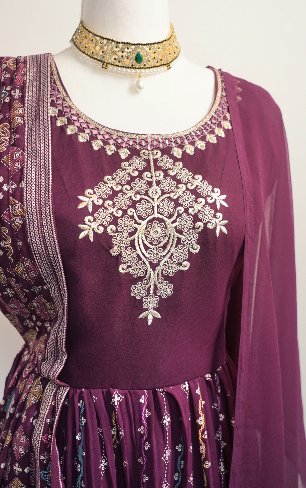 Salwar Roja LUX