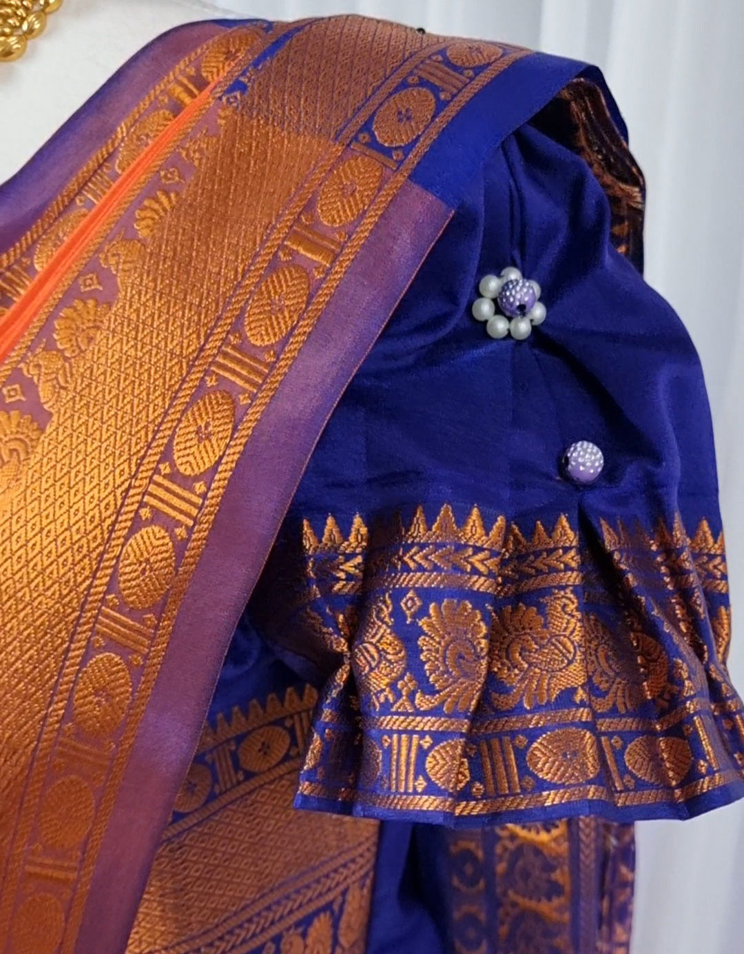 Naghma Silk Sarees Peacock