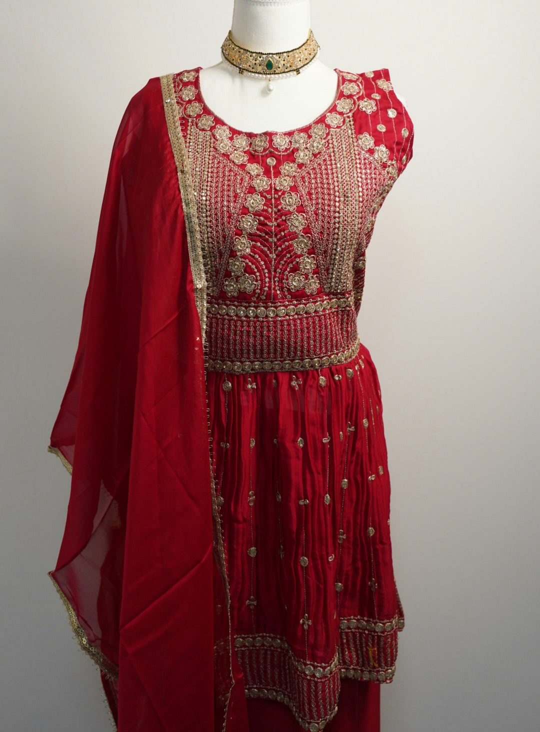 Sharara Suit Tri Silver Edition