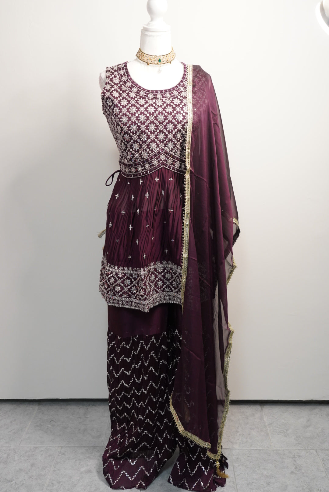 Sharara Suit Star Glow