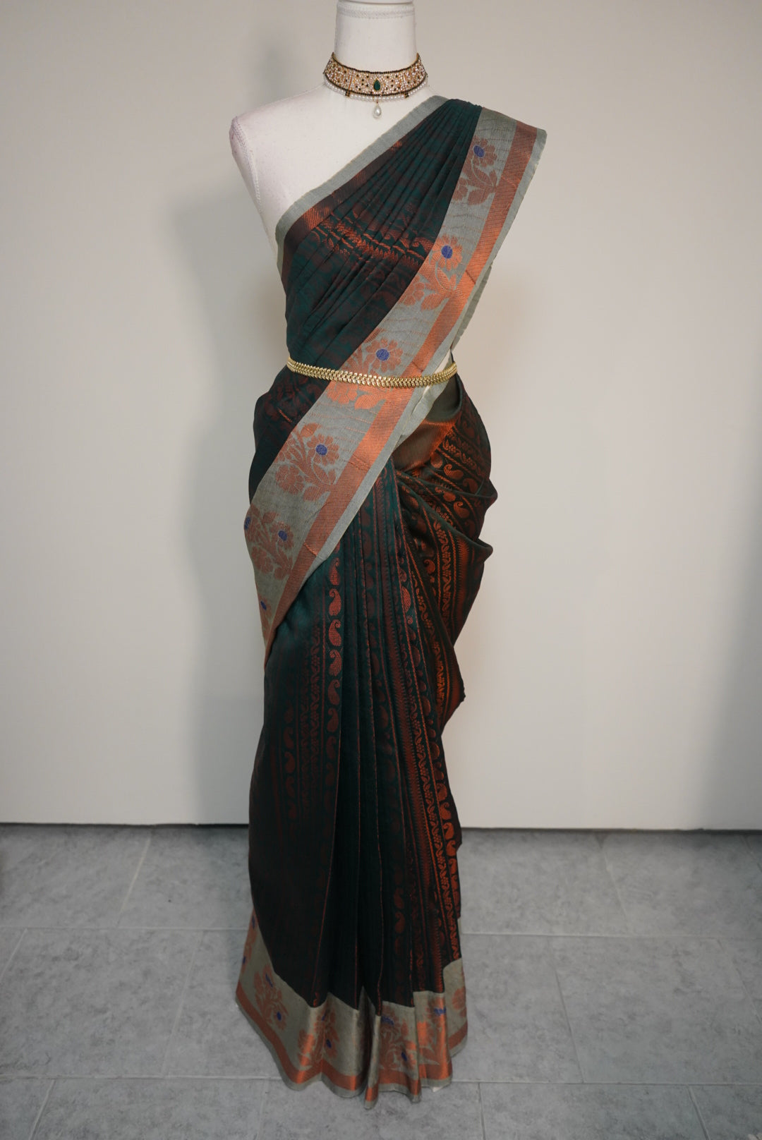 Kanchi Silk Floral Sarees